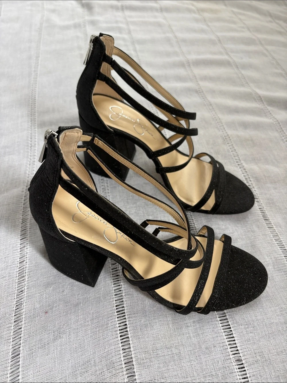 Jessica Simpson “Rasima” Strappy Block Sandal